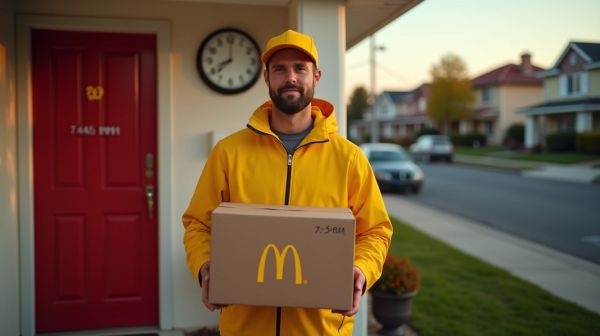 Comment se faire livrer McDonald's rapidement et facilement ?