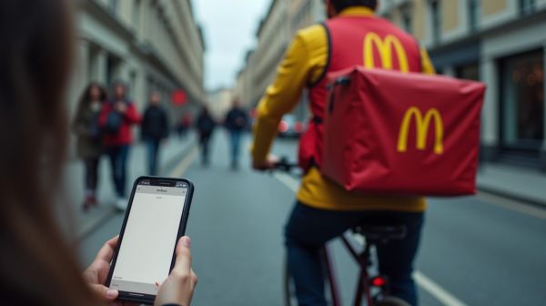 Comment se faire livrer McDonald's rapidement et facilement ?