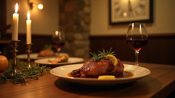 L'art de savourer viandes, poissons et vins à Saint-Amé