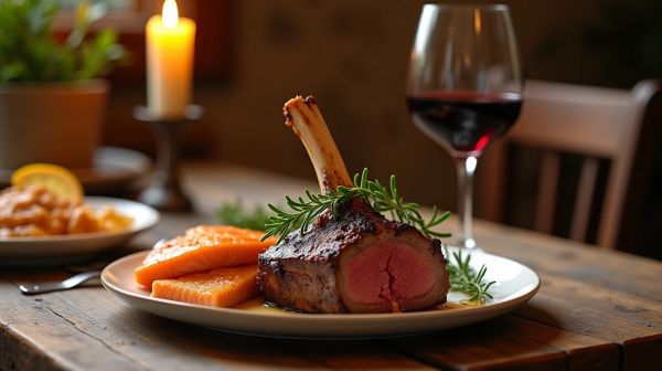 L'art de savourer viandes, poissons et vins à Saint-Amé