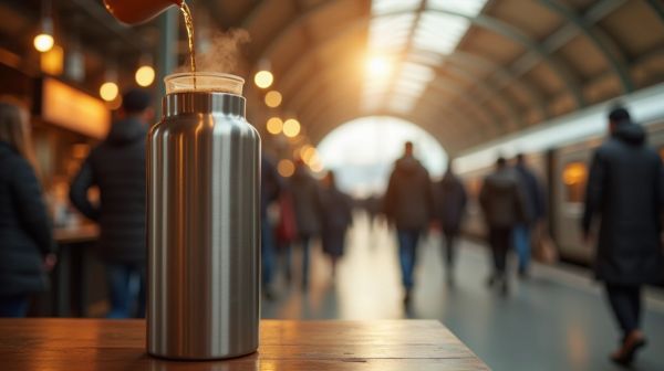 Thermos à café : un café chaud même en déplacement